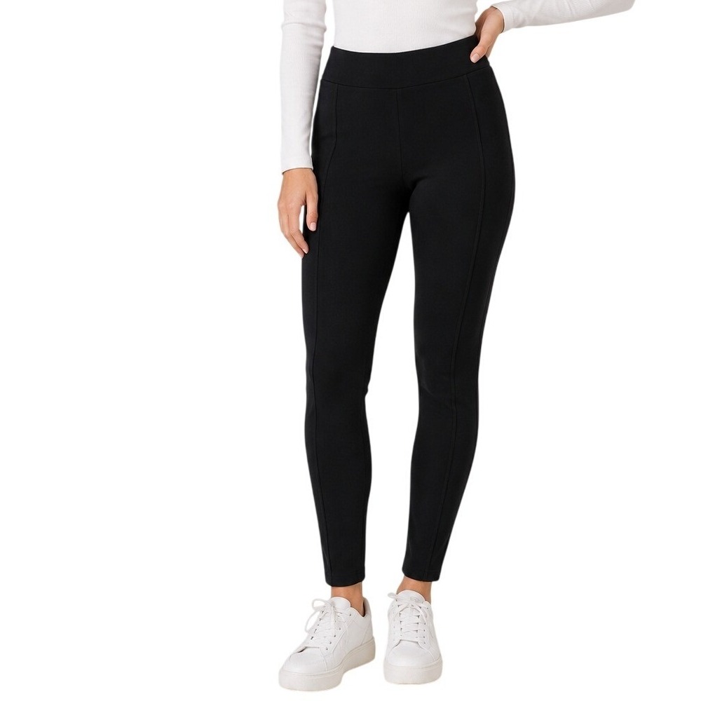Ann Taylor LOFT Black Stretch Knit Leggings Women's Small